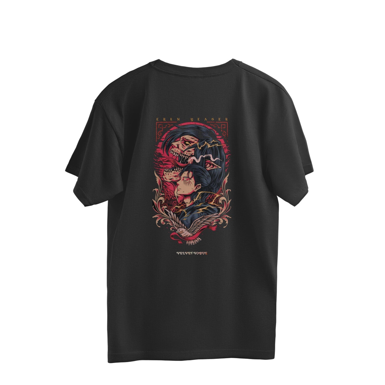 VELVETVOGUE OVERSIZED T-SHIRT EREN YEAGER