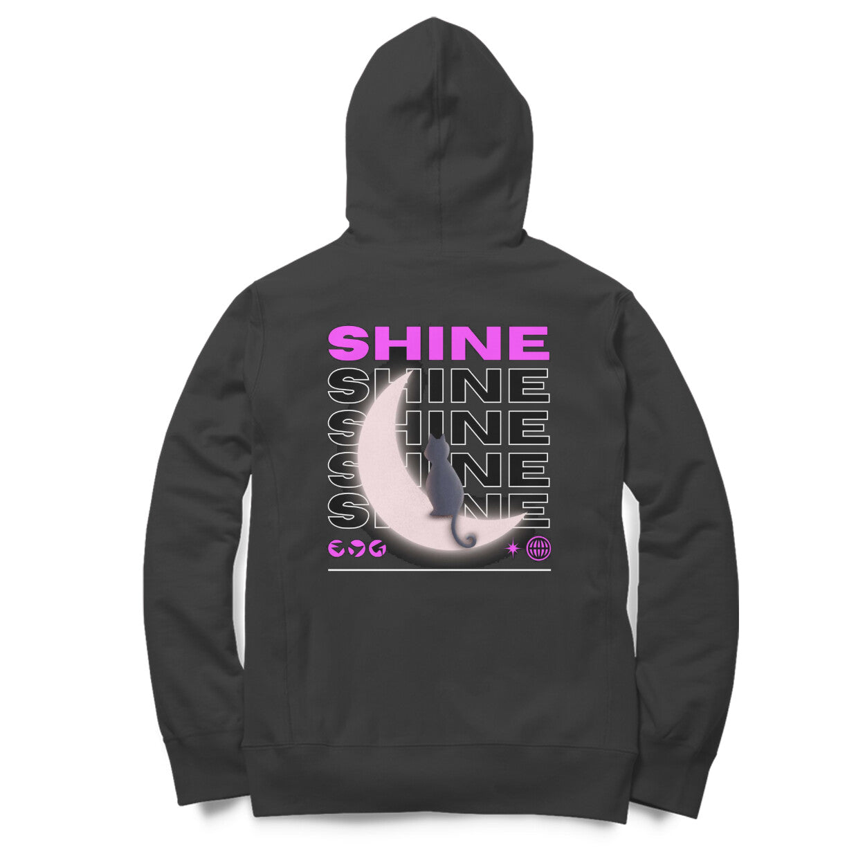UNISEX OVERSIZED PRINTED HOODIE