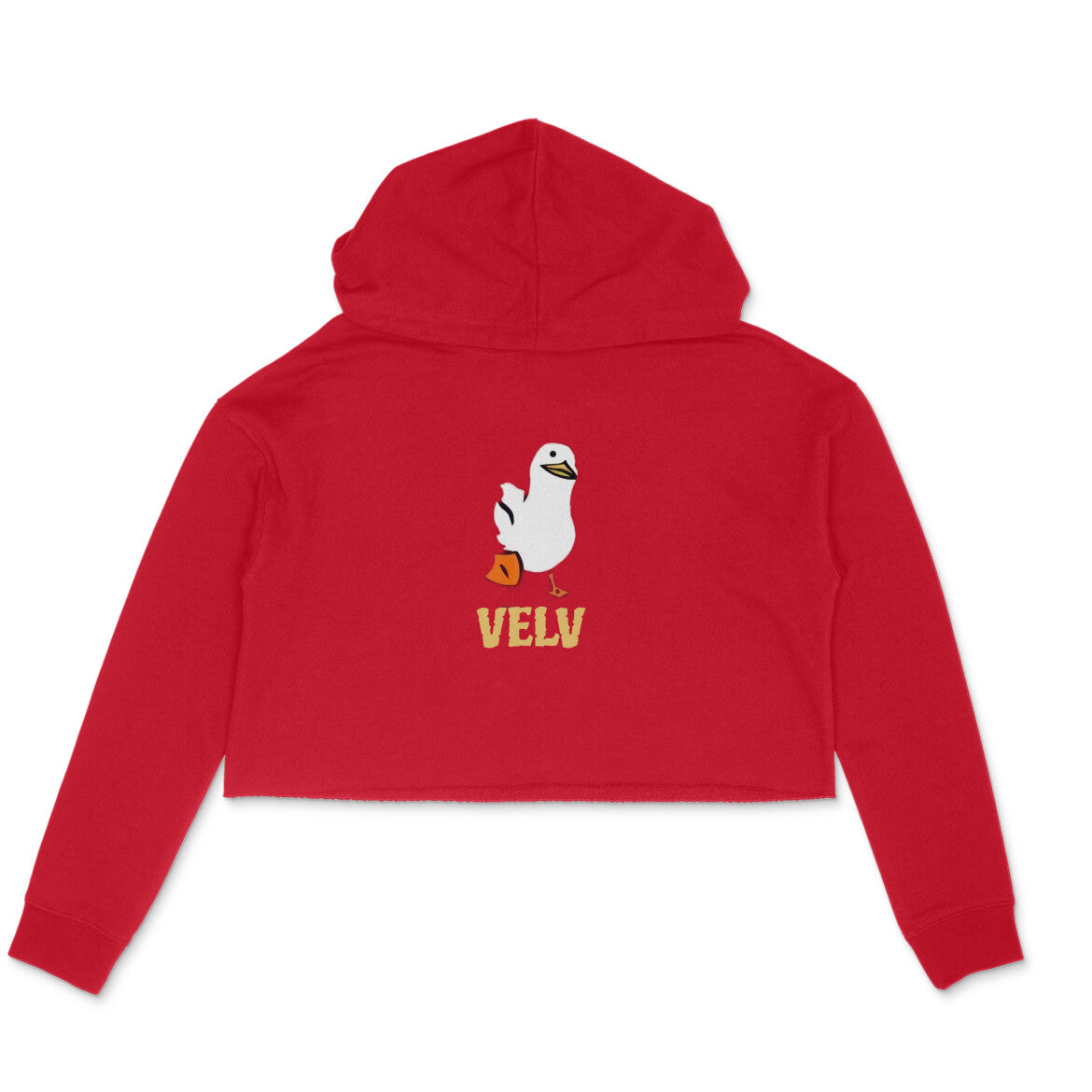 VELVETVOGUE DESIGNED CROP HOODIE FOR WOMEN