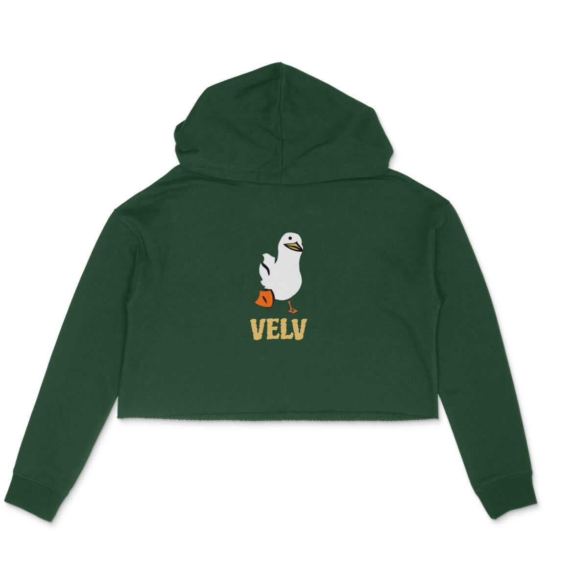 VELVETVOGUE DESIGNED CROP HOODIE FOR WOMEN