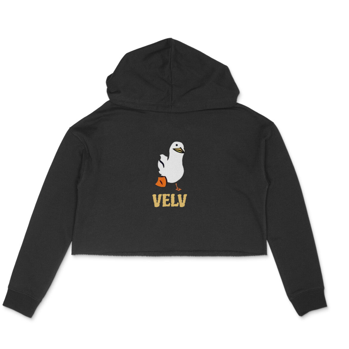 VELVETVOGUE DESIGNED CROP HOODIE FOR WOMEN