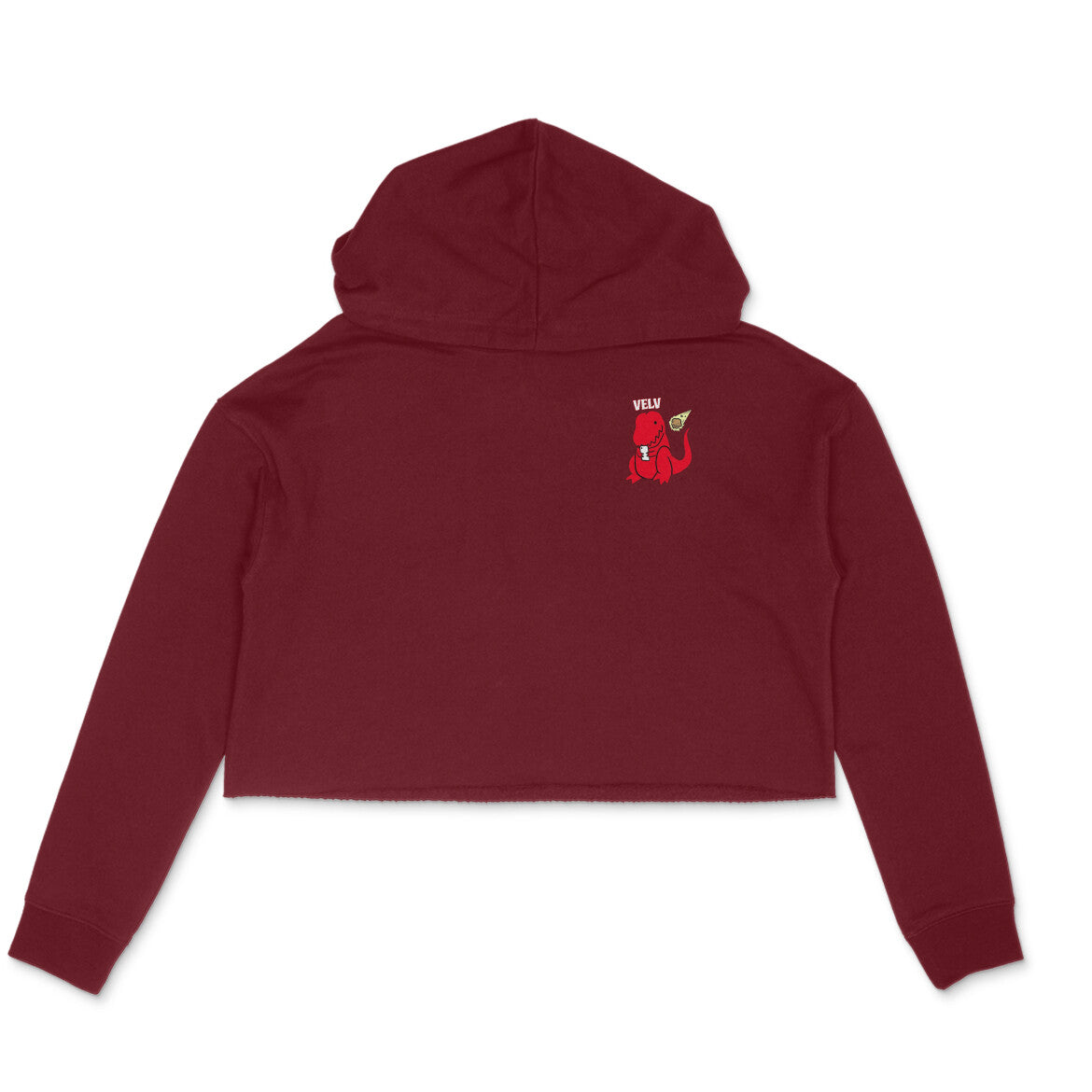 VELVETVOGUE DESIGNED CROP HOODIE FOR WOMEN
